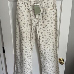 Floral Jeans